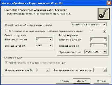 с картами Кохонена, сейчас представлено